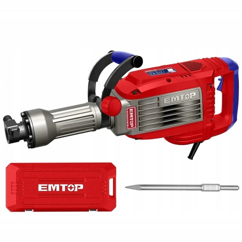 DEMOLITION HAMMER 1700W 50J SDS HEX EMTOP EDBRH1703