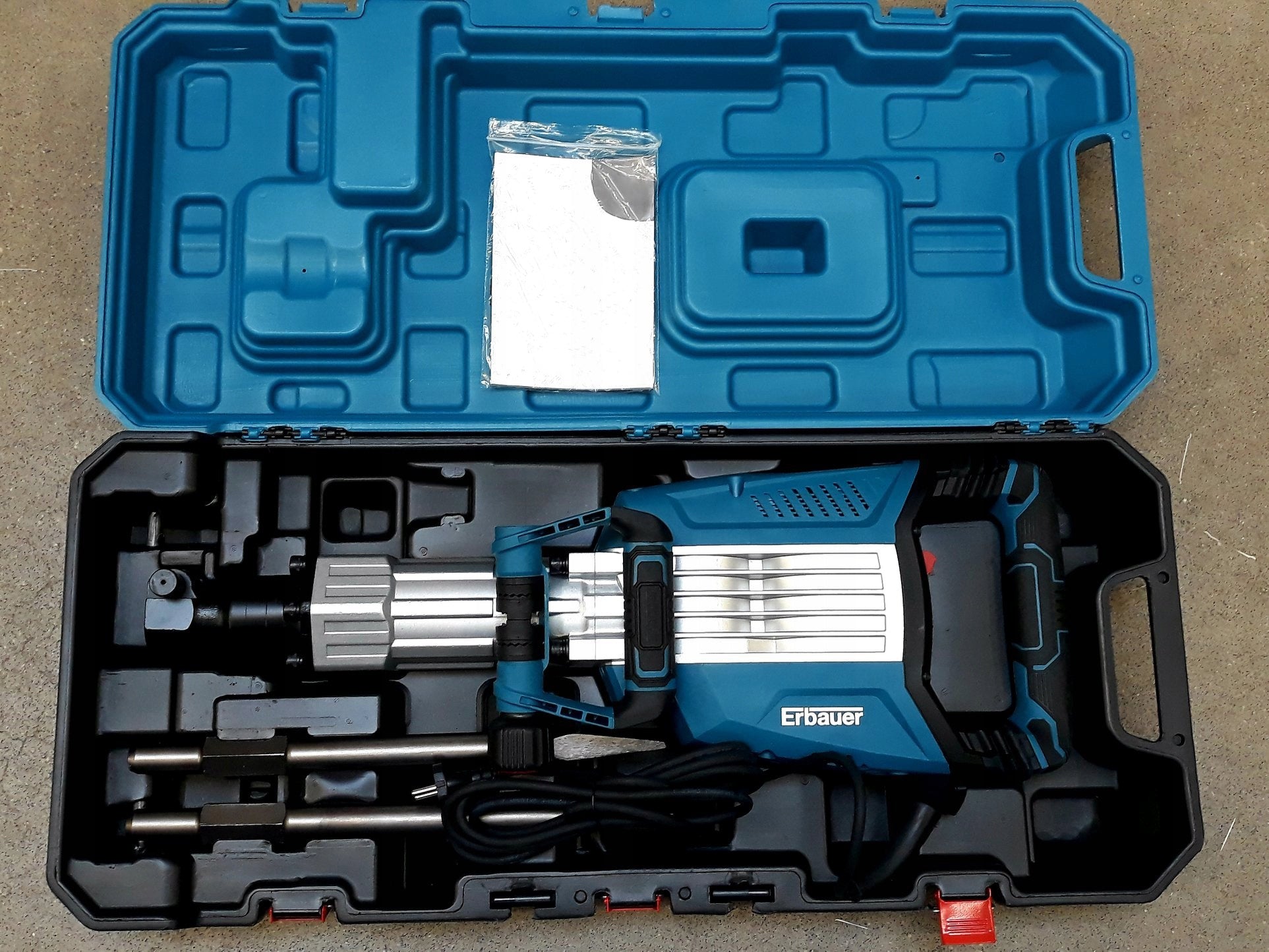 DEMOLITION HAMMER 1750 IN 45 J ERBAUER STRONG Packaging status original