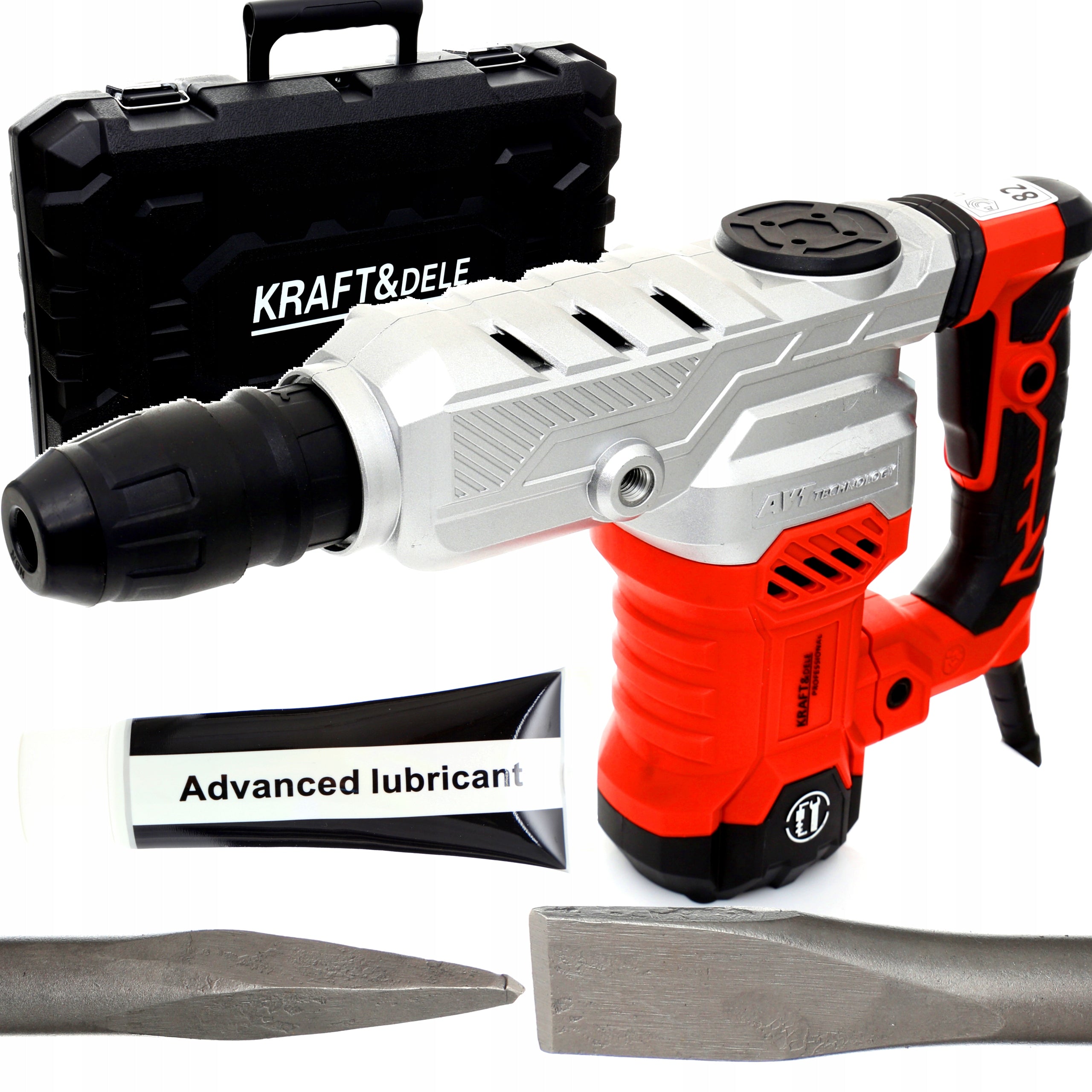 DEMOLITION HAMMER 2650W KD1736 + SUITCASE Brand Kraft&Dele