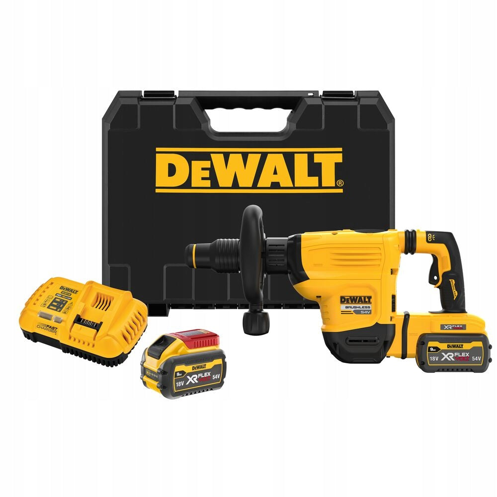 DEMOLITION HAMMER 2x9.0AH 54V SDS-MAX DCH832X2 SET DEWALT