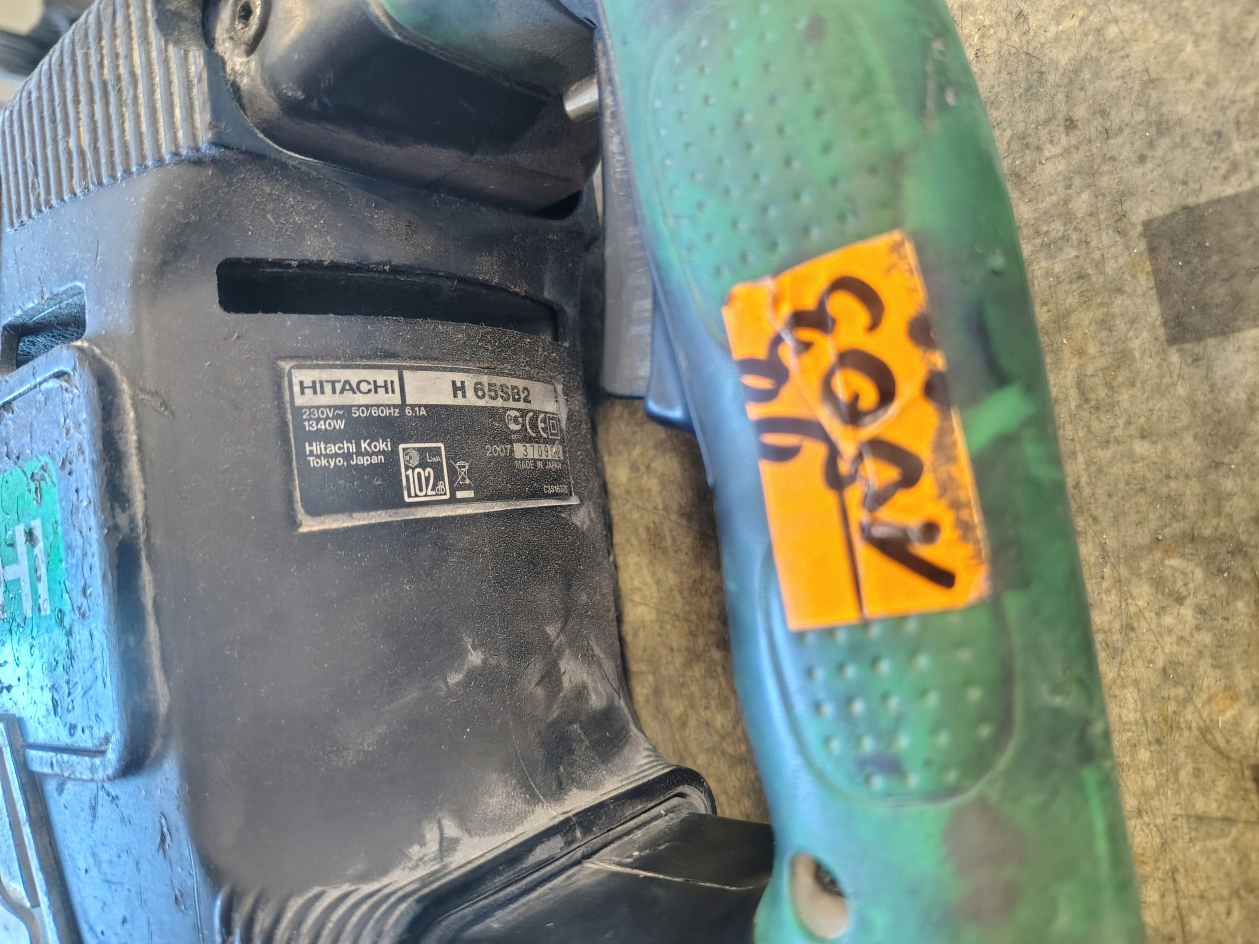 DEMOLITION HAMMER HITACHI H65SB2 Brand Hitachi