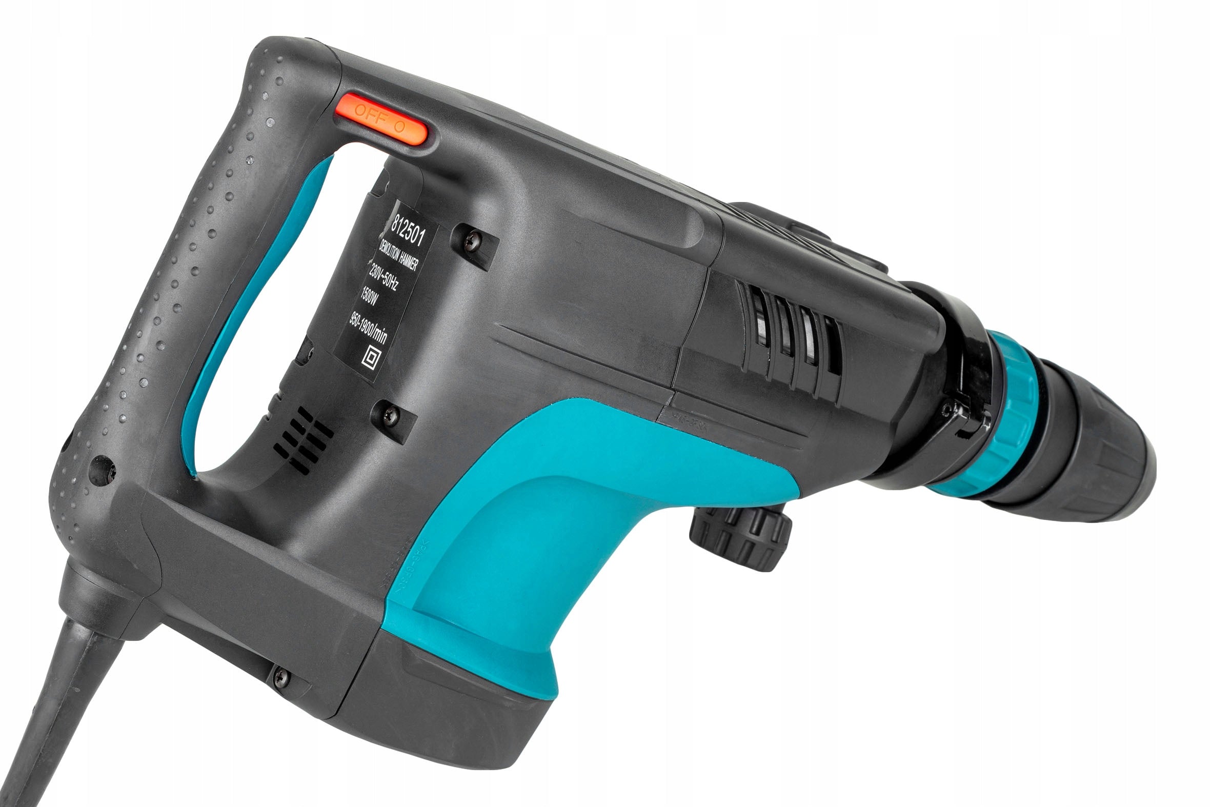 DEMOLITION HAMMER IMPACT HAMMER FORGING HEX 60J CHISEL INCLUDED SUITCASE SDS Manufacturer code 1676