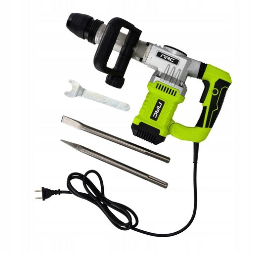 DEMOLITION HAMMER NAC SMART IN CASE 20J 1300W CHISEL ADJUSTMENT SDS MAX Packaging status original