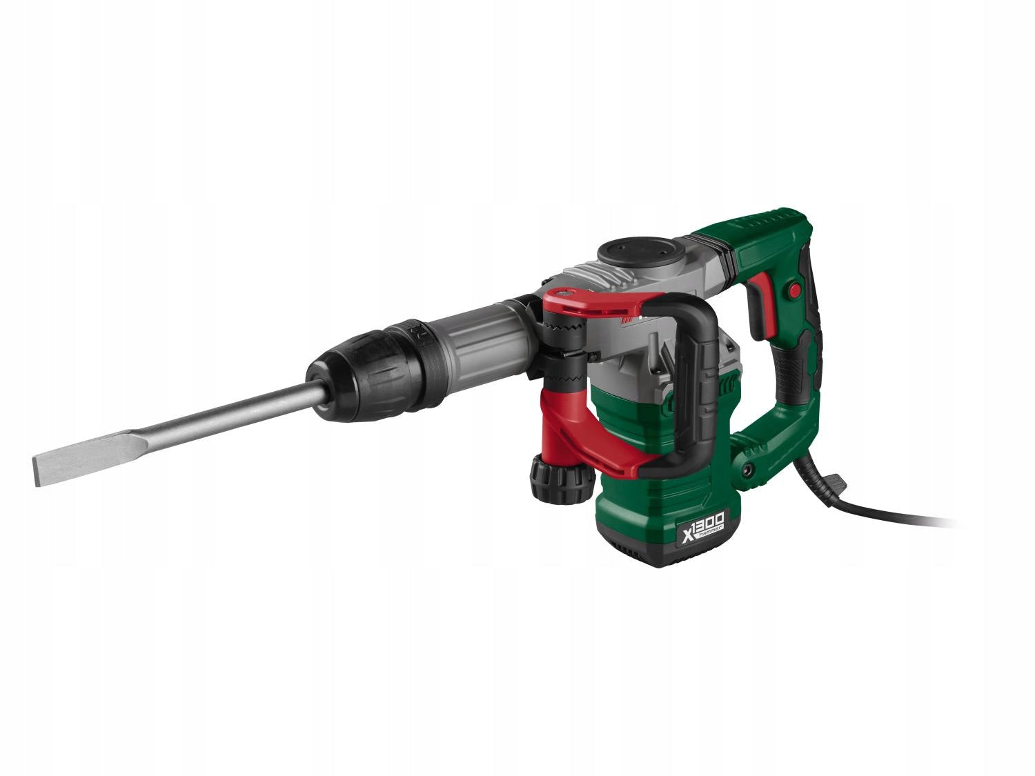 DEMOLITION HAMMER PARKSIDE PAH 1300 C3 15 J 1300 W WITH CHISELS + SUITCASE Manufacturer code 4055329058702