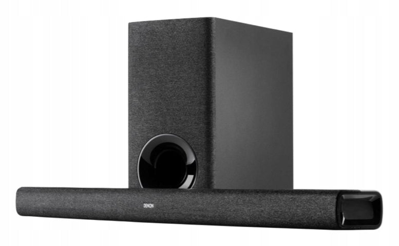 DENON DHT-S416 SOUNDBAR + SUBWOOFER FOR HOME THEATER BLUETOOTH BLACK