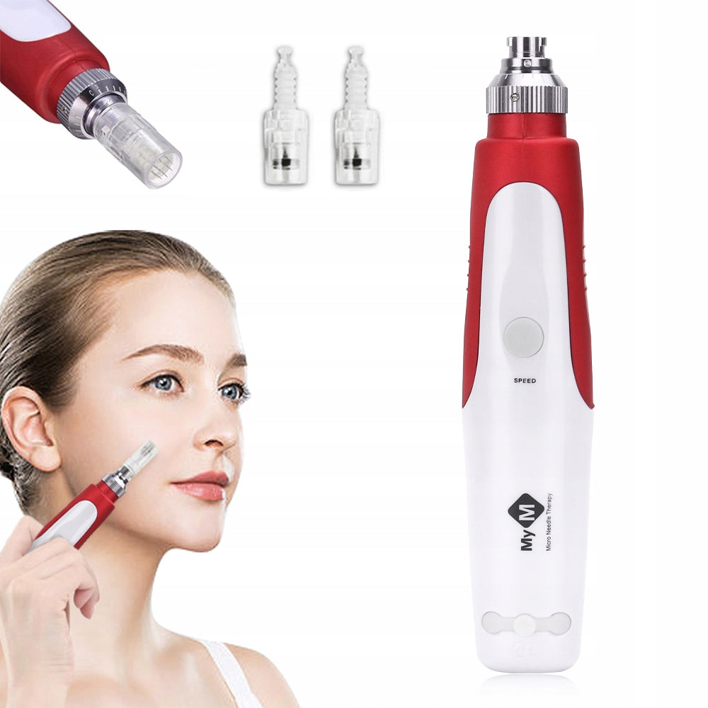 DERMA PEN Microneedle Mesotherapy Set + 2 Dermapen Cartridges