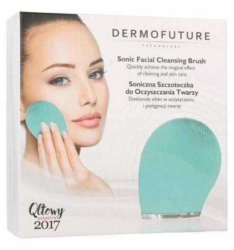 DERMOFUTURE Sonic toothbrush for face Green