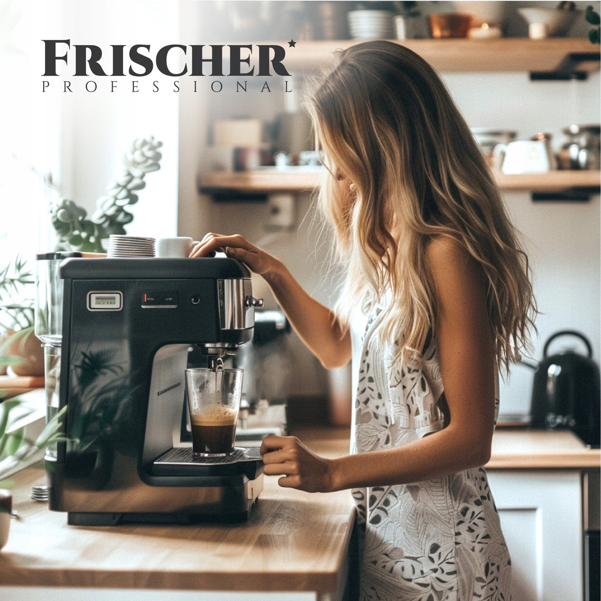 DESCALER FOR COFFEE MAKER UNIVERSAL POWDER 900g Frischer Professional Manufacturer code ODKAMIENIACZ DO EKSPRESU