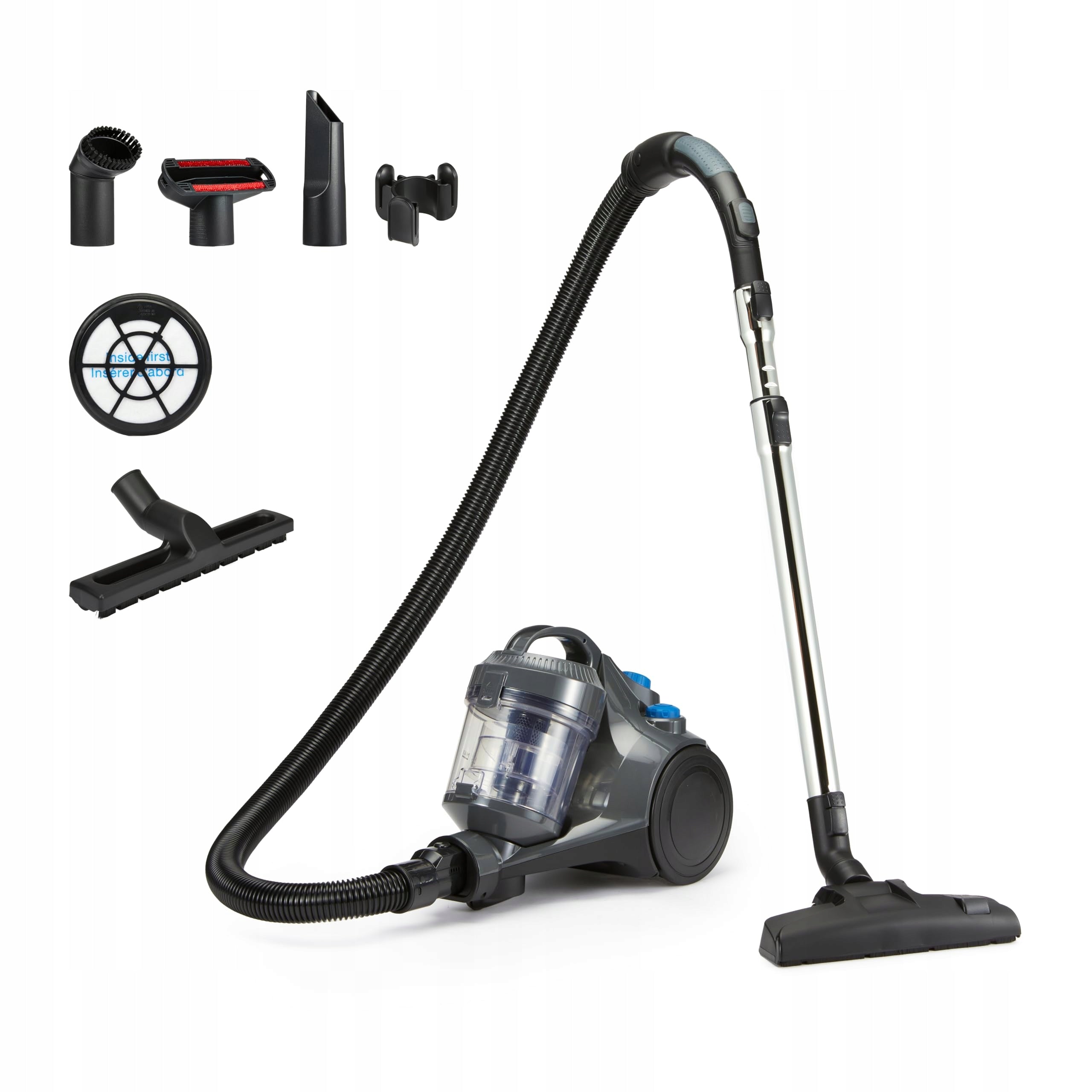 DESCRIPTION! Amazon Basics Bagless Vacuum Cleaner 1,3 l 850 W