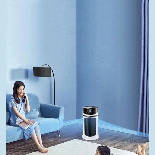 DESK AIR CONDITIONER MINI ROOM PORTABLE AIR CONDITIONING SMALL FAN Dominant color white