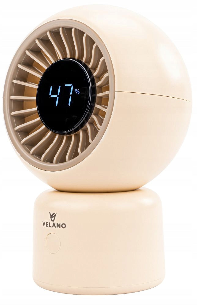 DESK FAN CORDLESS TABLE FAN WIRELESS QUIET USB-C Manufacturer code VELWEBS0010