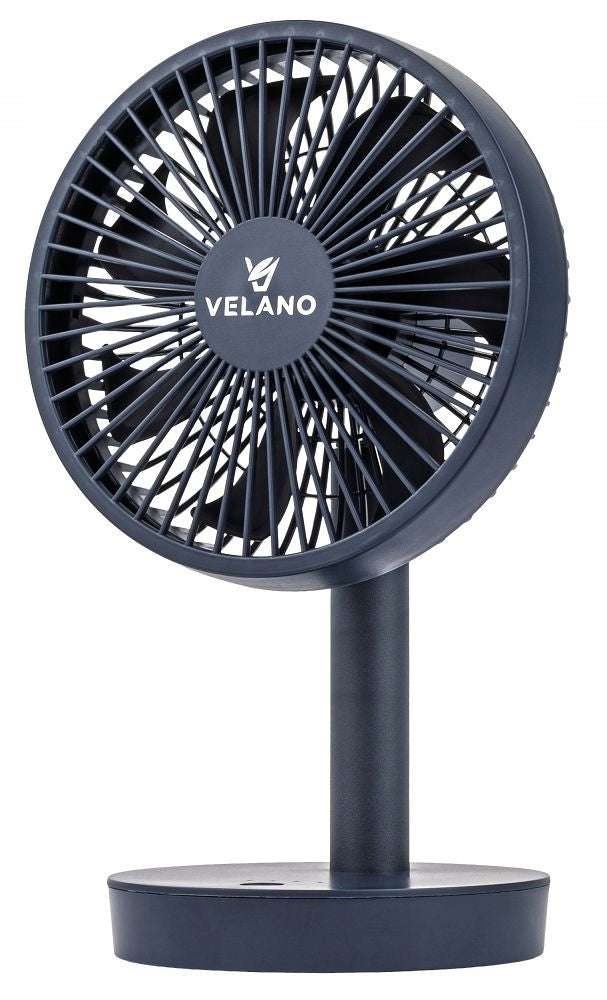 DESK FAN CORDLESS TABLE FAN WIRELESS QUIET USB-C Manufacturer code VELWEBS0018
