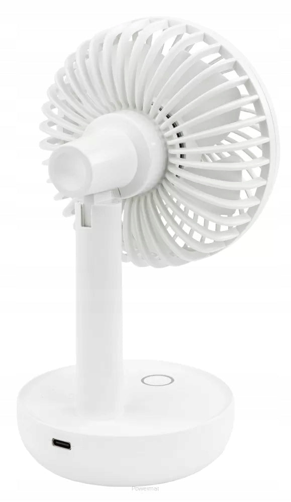 DESK FAN CORDLESS WIRELESS TABLE FAN SMALL QUIET Manufacturer code VELWEBS0012