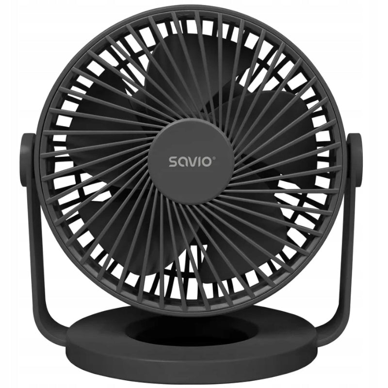 DESK FAN QUIET POWERFUL WIRELESS FAN 4 MODES USB TYPE-C