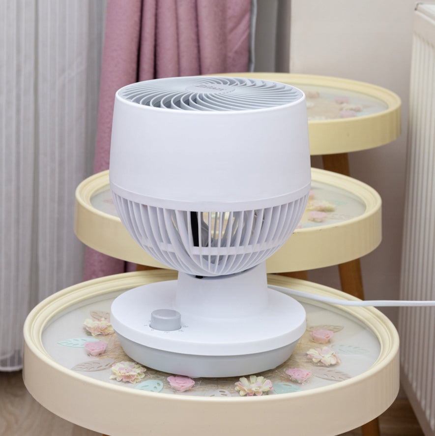 DESK FAN WHITE 3 SPEEDS POWERFUL QUIET 45W Manufacturer code ZLN1009