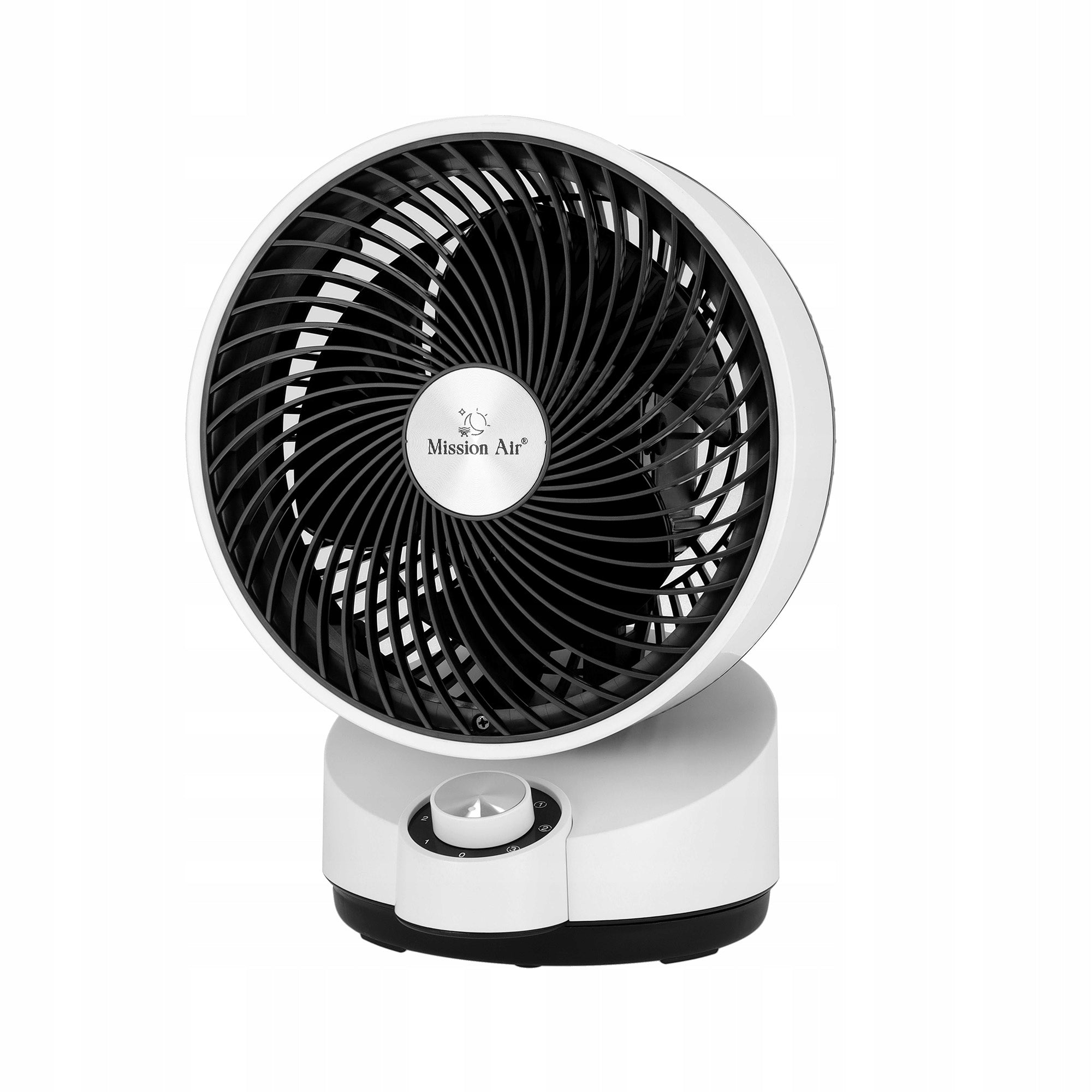 DESK FAN small fan STRONG QUIET circulator GLOBE 50W oscillation Manufacturer code Wentylator biurkowy MissionAir GLOBE 50W