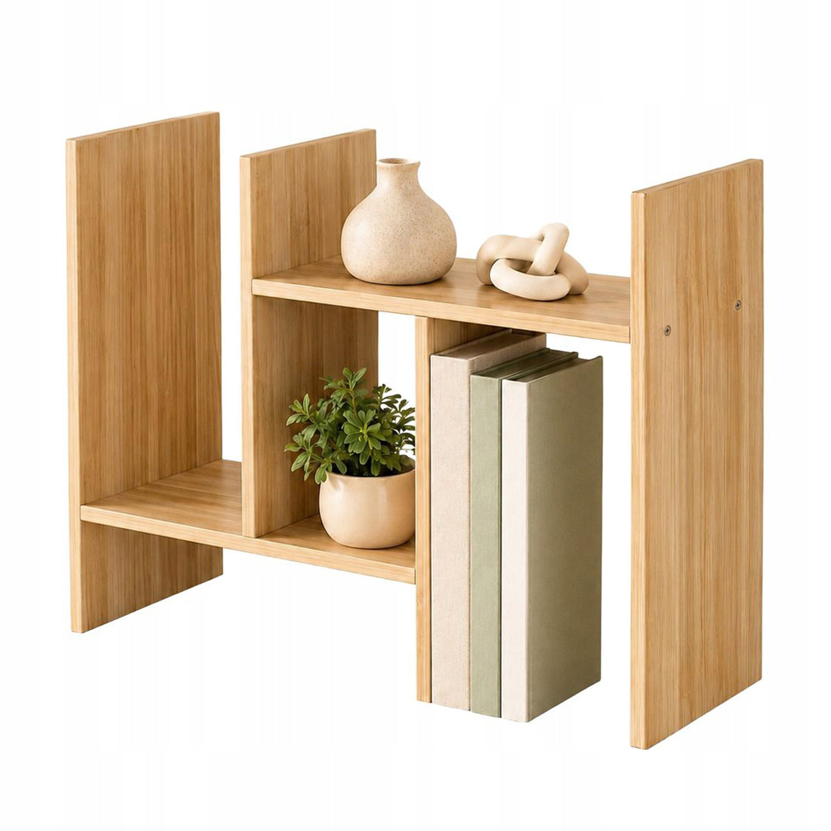DESK SHELF EXTENSION BOOK ORGANIZER SLIDING STAND FOR ROOM