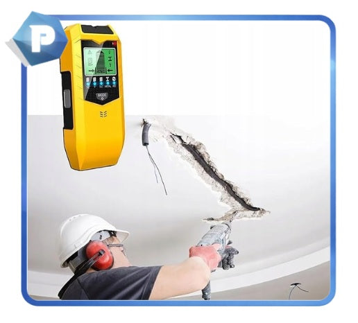 DETECTOR ELECTRICAL WIRING PIPE CABLES METAL WOOD IN THE WALL Brand PrzyPas