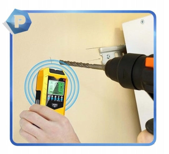 DETECTOR ELECTRICAL WIRING PIPE CABLES METAL WOOD IN THE WALL Maximum depth of measurement for copper and non-ferrous metals 60 mm