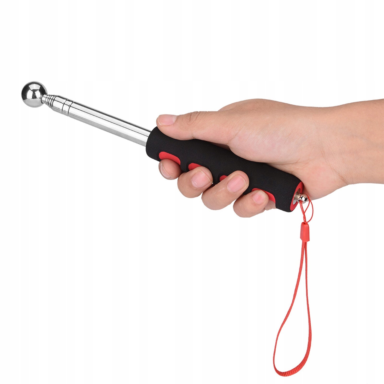 DETECTOR OF BURNING AND DEAF PLASTER TELESCOPIC HAMMER THICKENED 115 CM Packaging status original