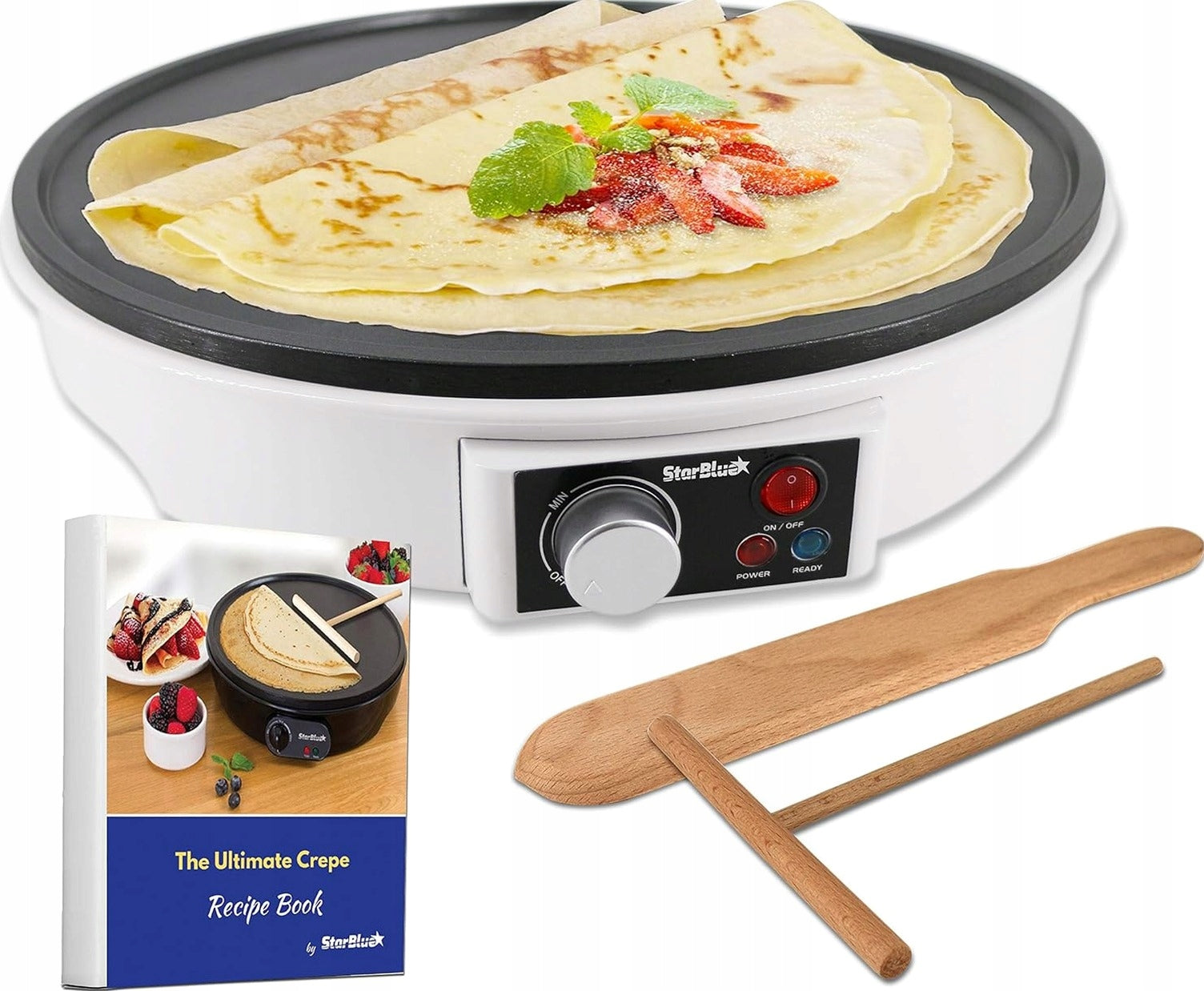 DEVICE 30 5CM FOR PANCAKES ELECTRIC HEATING PANCAKE MAKER