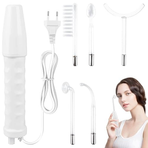 DEVICE DARSONVAL FACE 5 PROBES ELECTROTHERAPY HOME MASSAGE FOR WOMEN Brand no brand