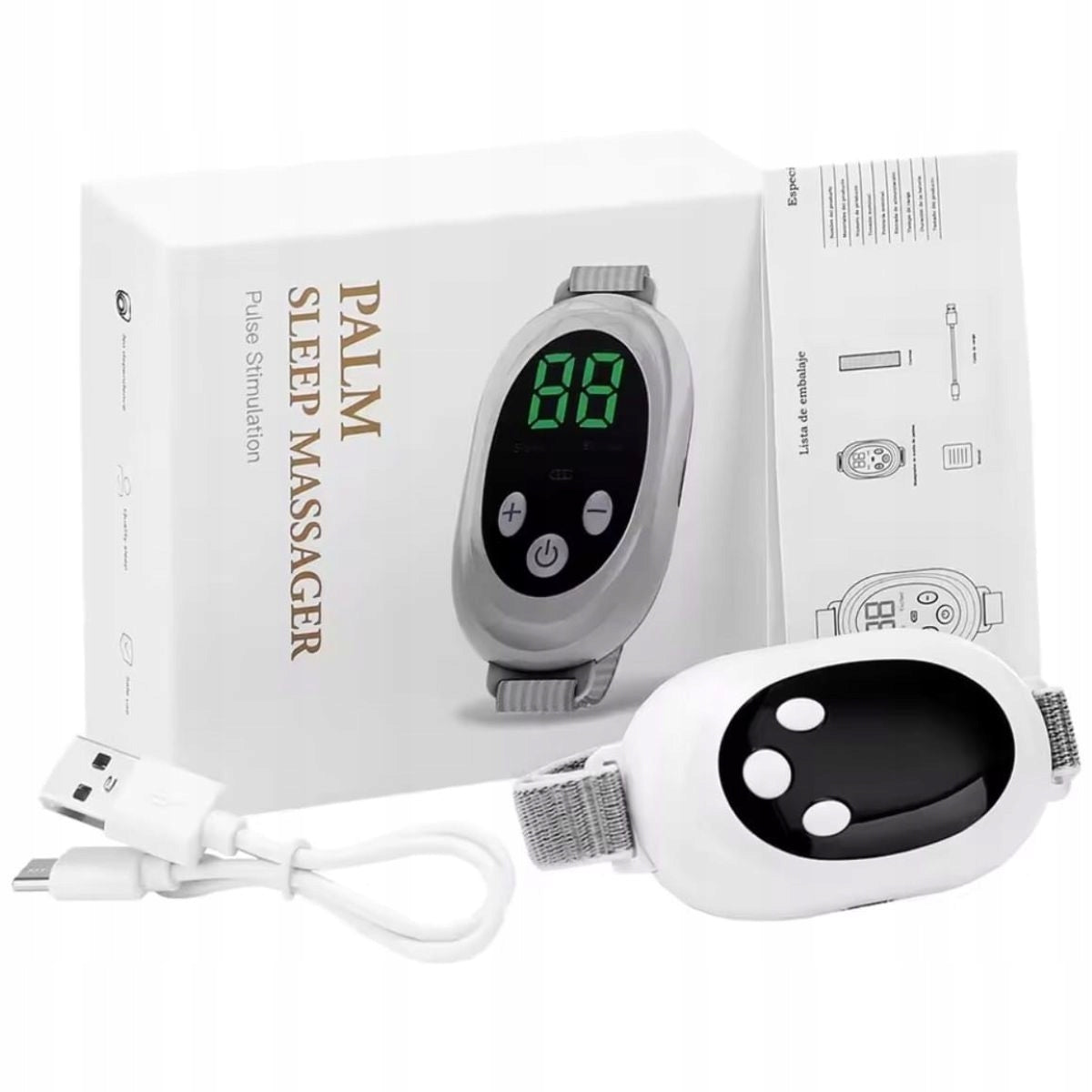 DEVICE FOR INSOMNIA SLEEP BAND MICROCURRENT USB C Medical device no