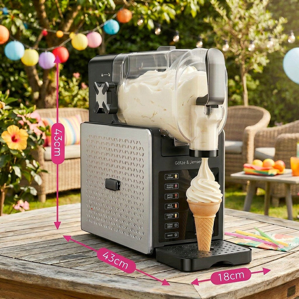DEVICE FOR SLUSHY AND ICE CREAM GÖTZE&JENSEN GR700S Brand Götze & Jensen