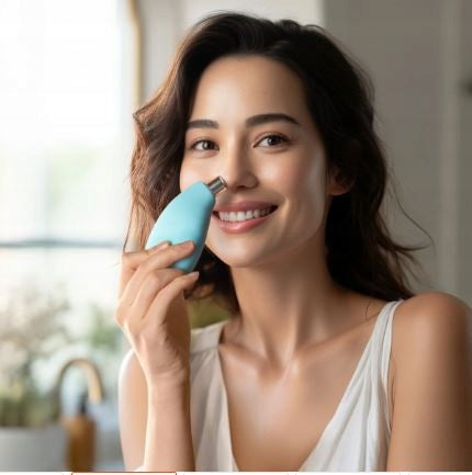 DEVICE FOR VACUUM REMOVAL OF BLACKHEADS WITH BLUE LIGHT Manufacturer code AMZzzz