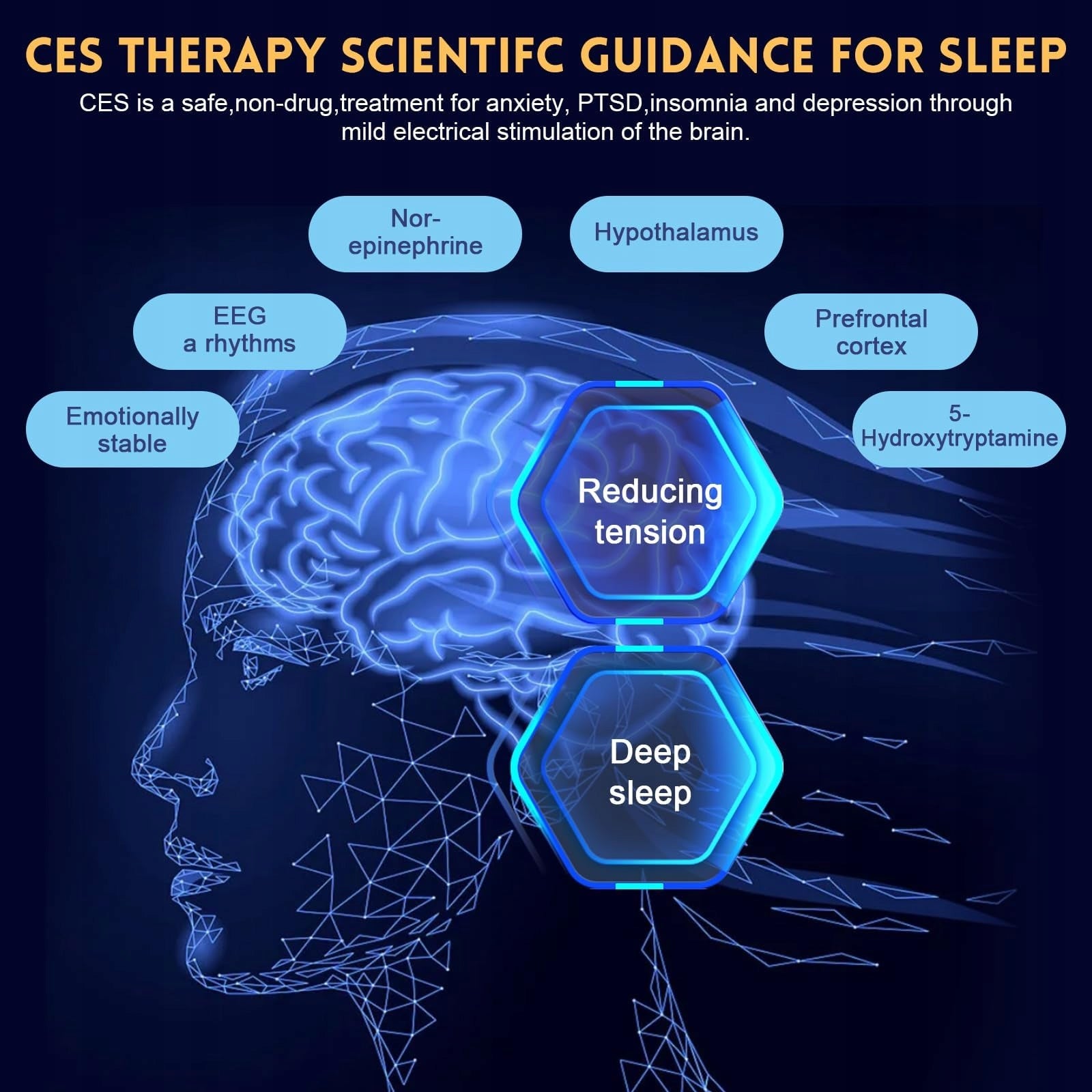 DEVICE SUPPORTING FALLING ASLEEP EARS RELAXING SLEEP IMPROVEMENT Manufacturer code Bez marki
