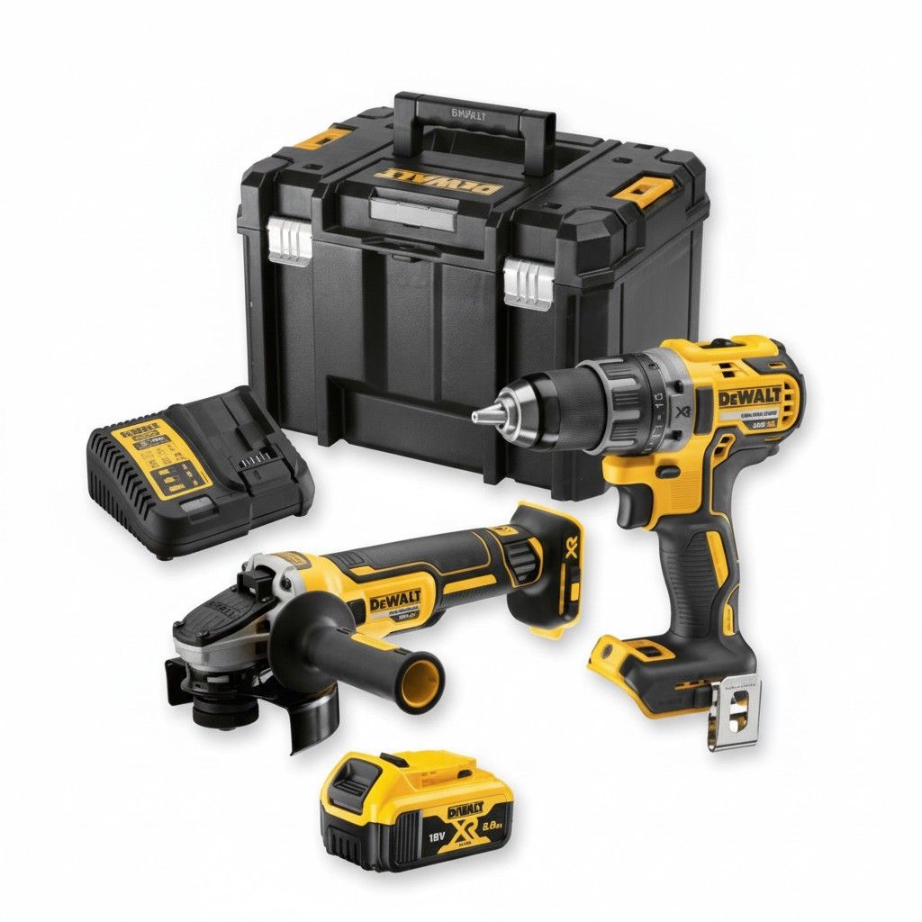 DEWALT COMBO SET 18V DCK2020P1T (DCD791+DCG405) 1x5,0Ah TSTAK