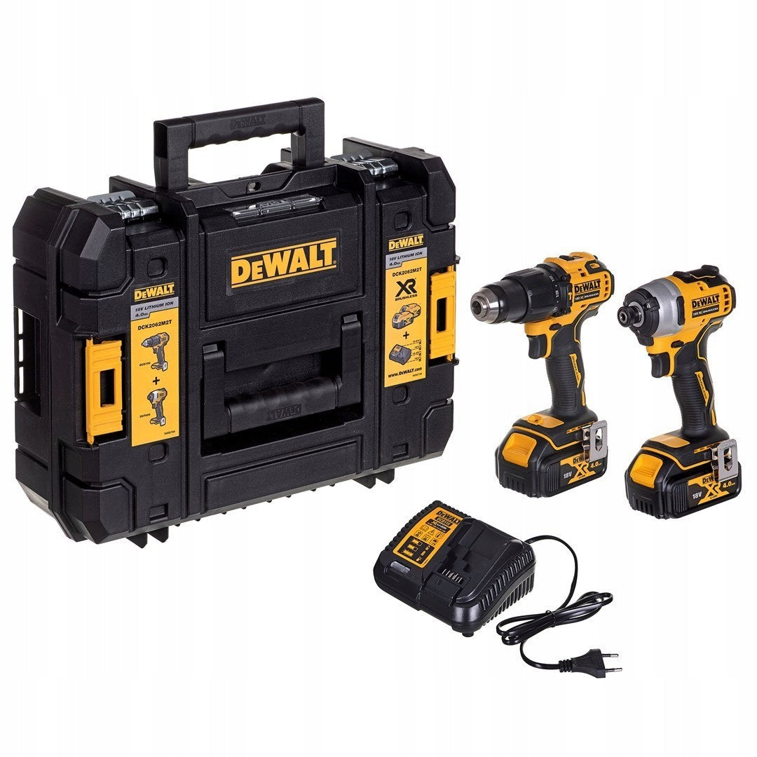 DEWALT COMBO SET 18V SCREWDRIVER+SCREWDRIVER (DCD709+DCF809) 2x4,0Ah Brand DeWalt