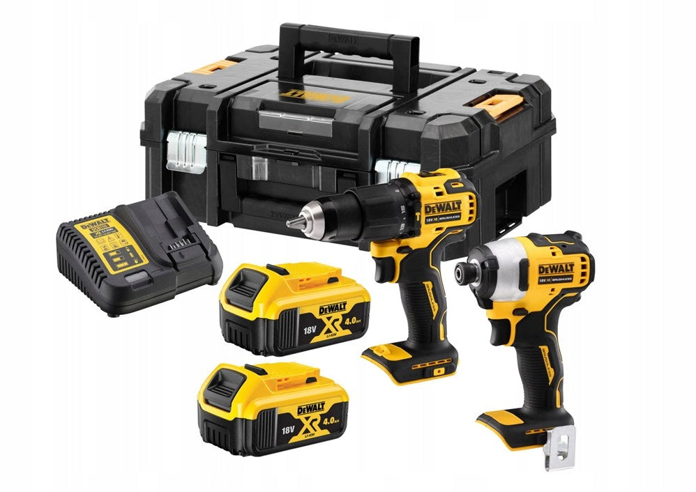 DEWALT COMBO SET 18V SCREWDRIVER+SCREWDRIVER (DCD709+DCF809) 2x4,0Ah