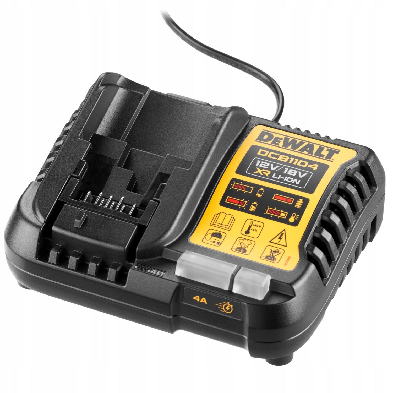 DEWALT FAST CHARGER 4A 12V-18V XR DCB1104