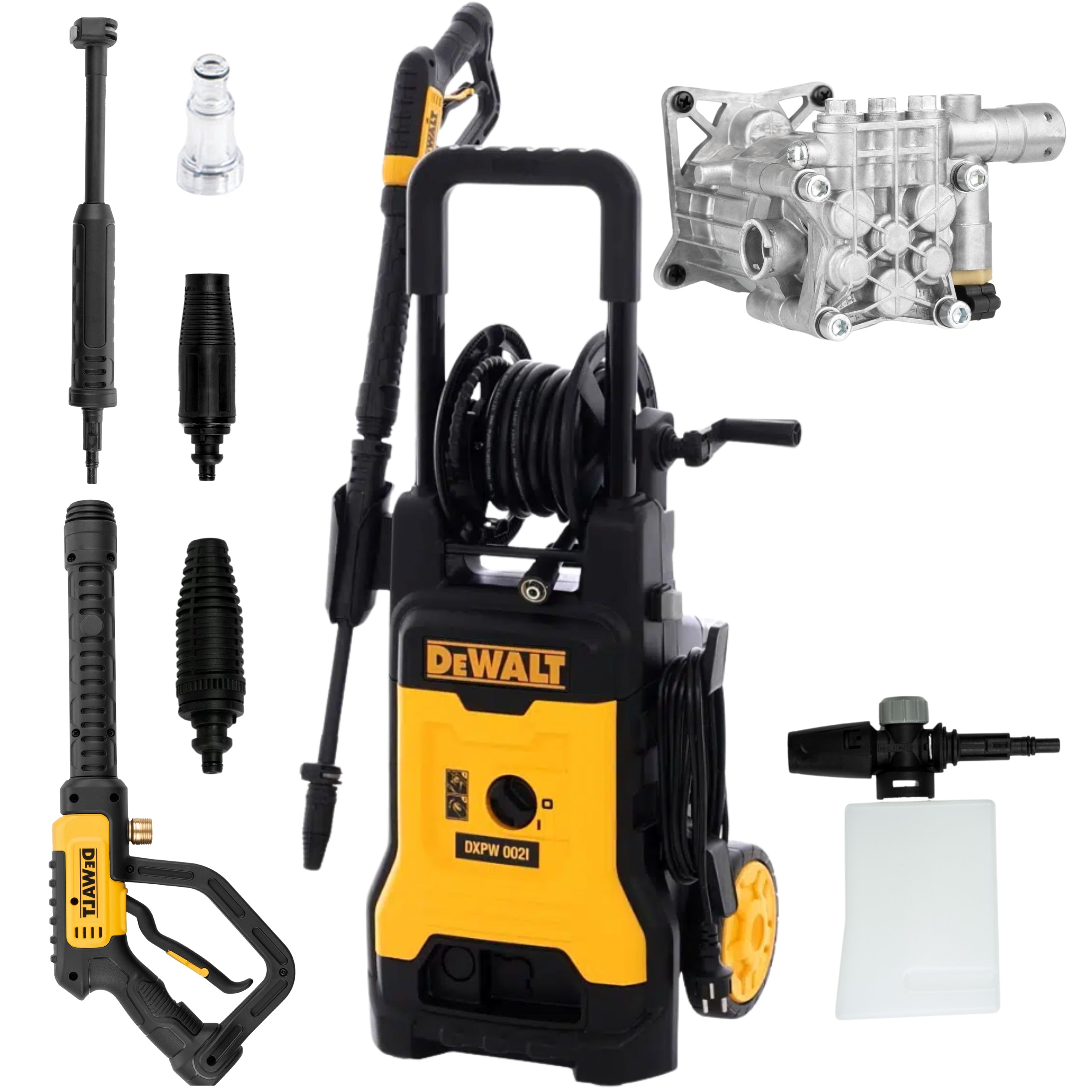 DEWALT PRESSURE WASHER 240BAR PROFESSIONAL ALUMINUM PUMP