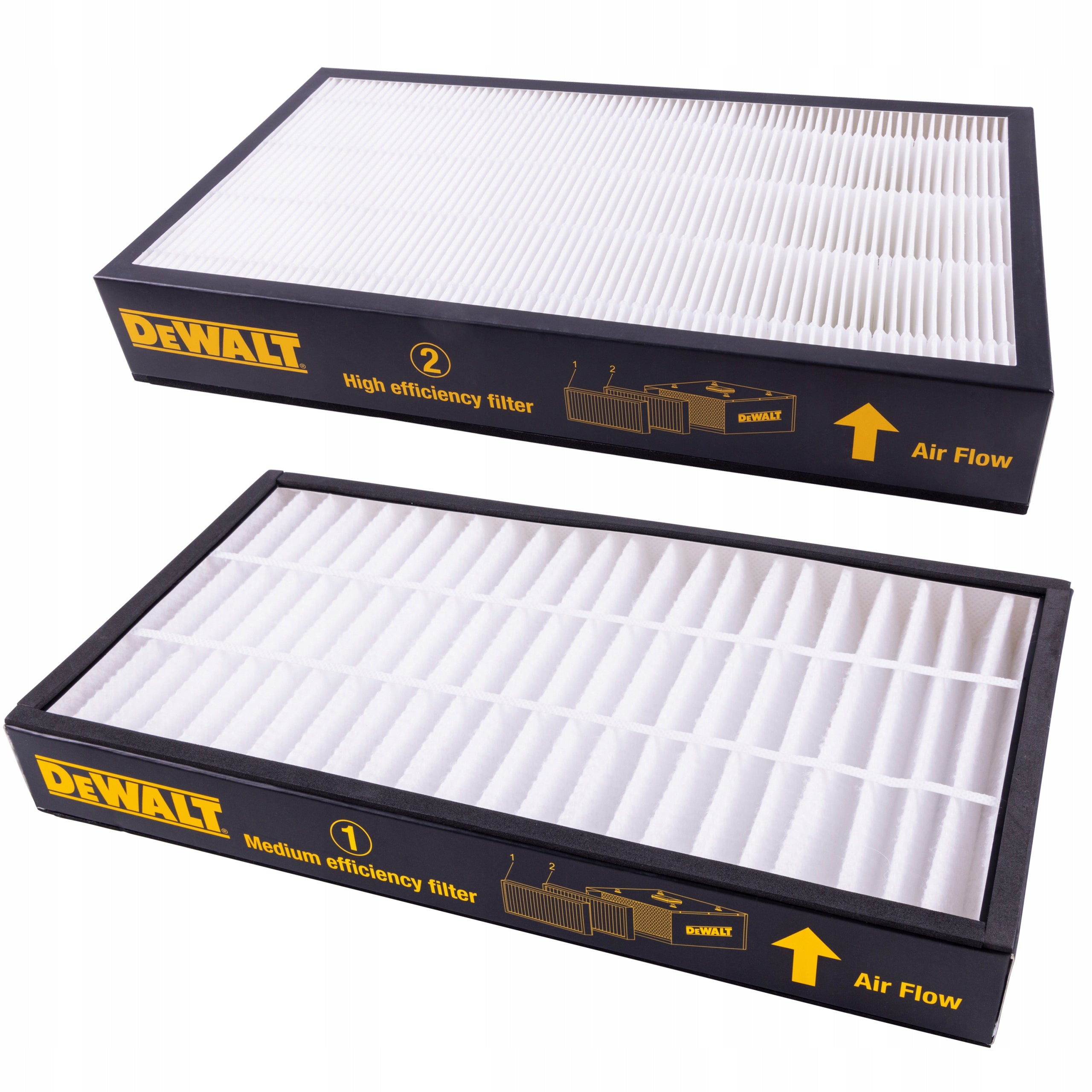 DEWALT WORKSHOP AIR PURIFIER DWXAF201 HEPA H11 TO 55 m² + REMOTE CONTROL Power 100 W