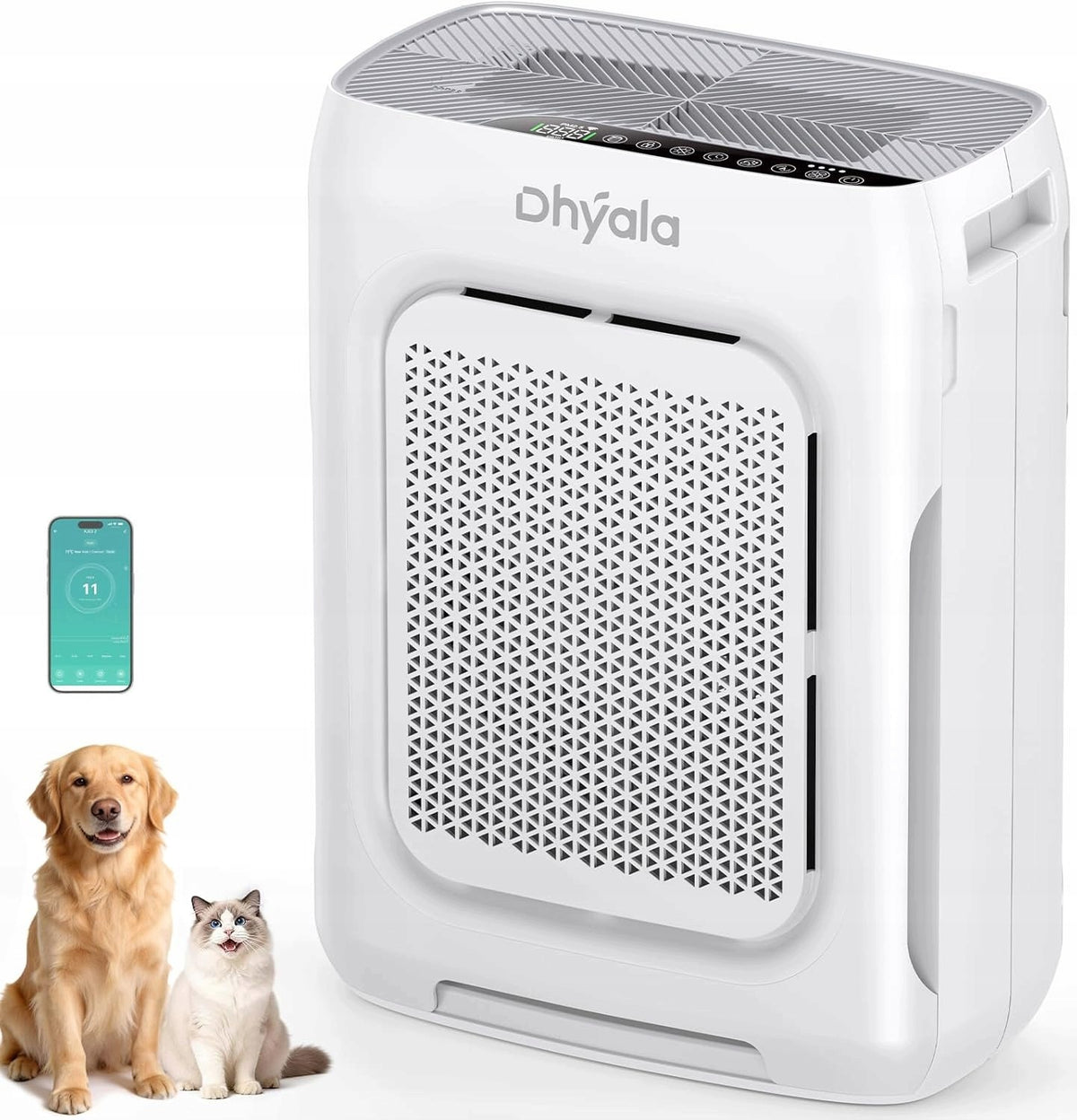 DHYALA KJ03 HEPA Wi-Fi SMART AIR PURIFIER