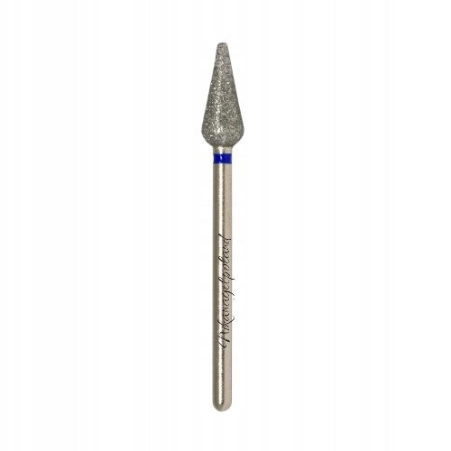 DIAMOND CUTICLE PEAR for manicure 0,50 blue sharp