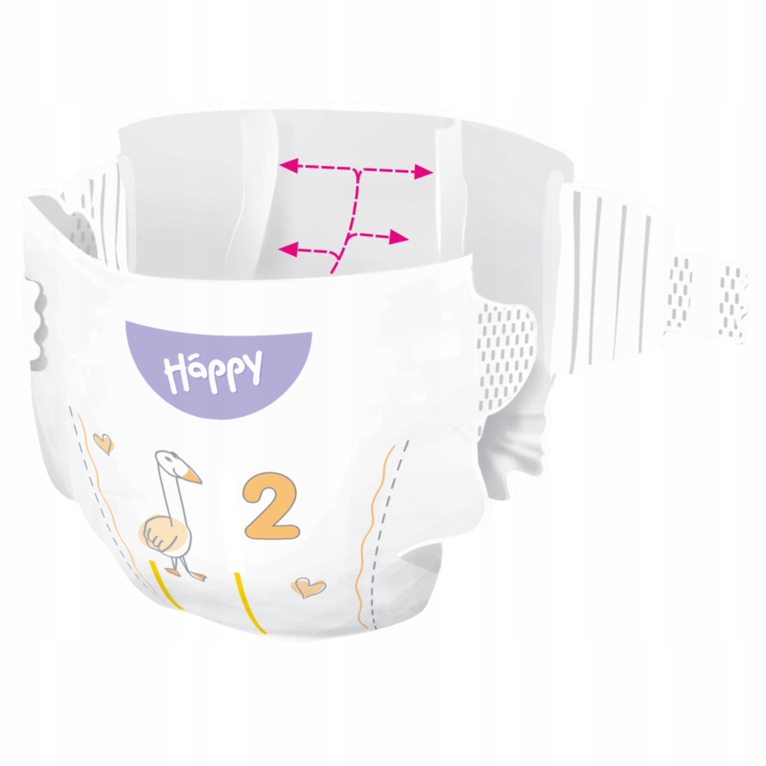 DIAPERS BELLA HAPPY 2 MINI 3-6KG 156 PIECES BOX Medical device no