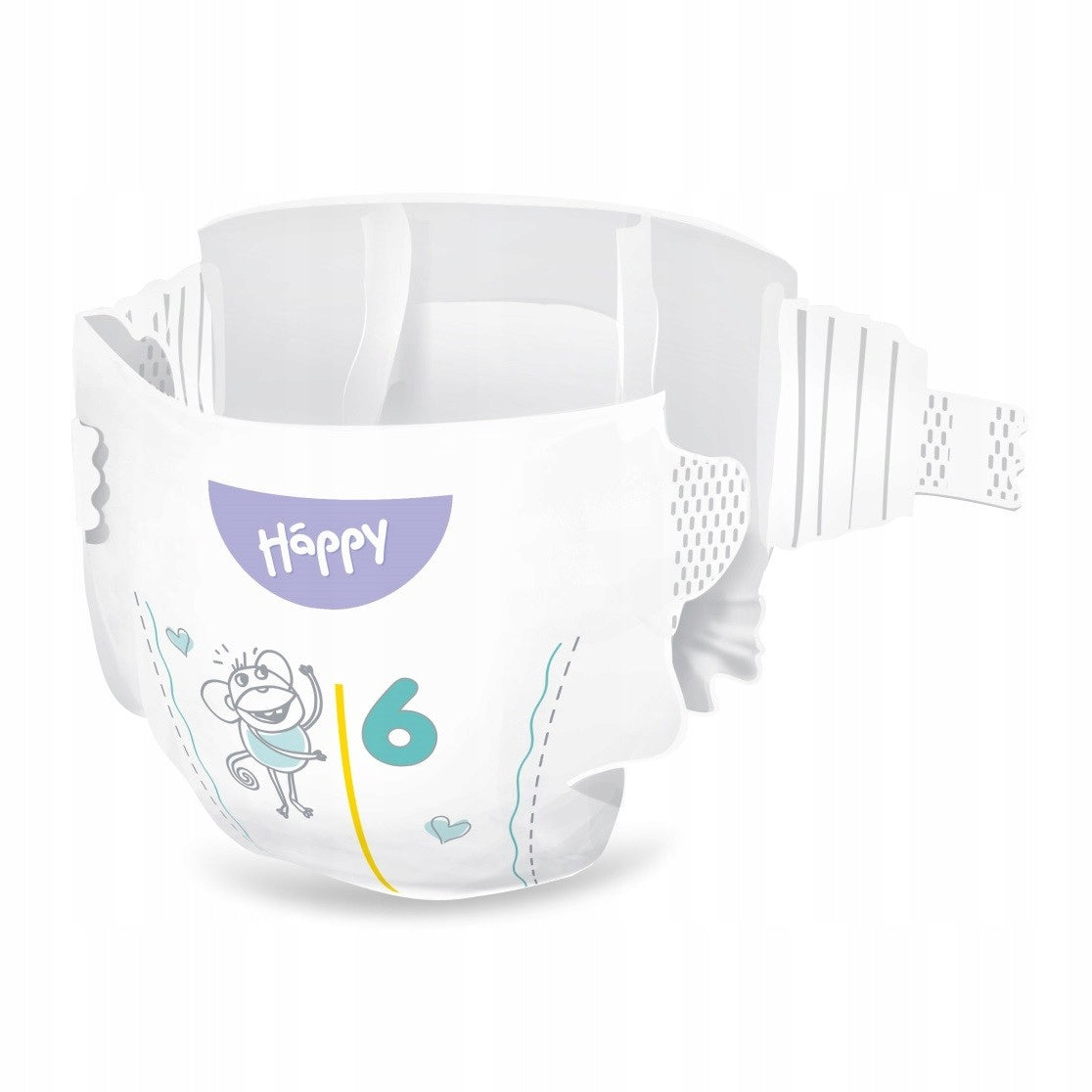 DIAPERS BELLA HAPPY 6 JUNIOR EXTRA 15+KG 96PCS HAPPY BOX Medical device no