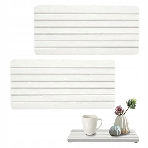 DIATOMIT WATER ABSORBING MAT FOR KITCHEN BATHROOM NON-SLIP 2 PCS. Brand no brand