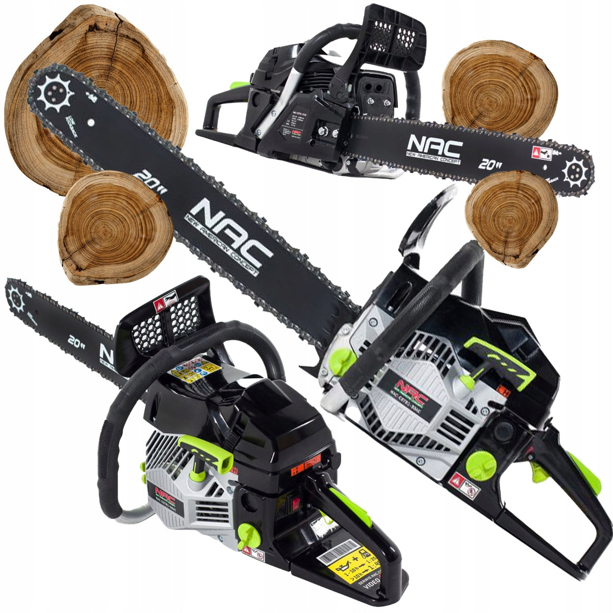 DIESEL CHAINSAW NAC-CST61-50AC 61,5CM3 STRONG 20" 3,3NM