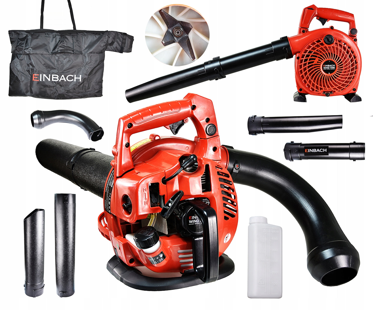 DIESEL GARDEN VACUUM CLEANER WITH SNOW LEAF SHREDDER STRONG