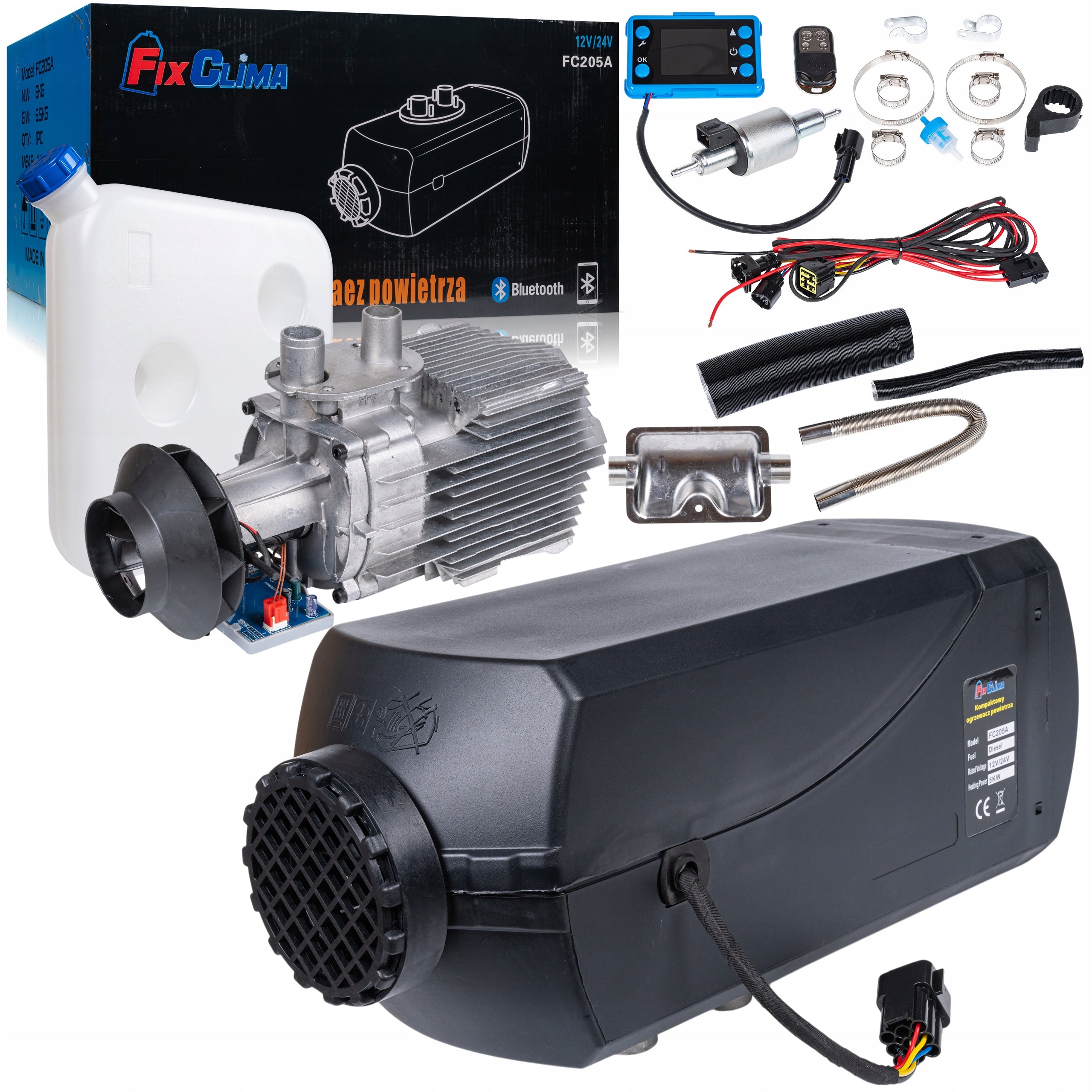 DIESEL HEATER 12V 24V PARKING HEATER Bluetooth