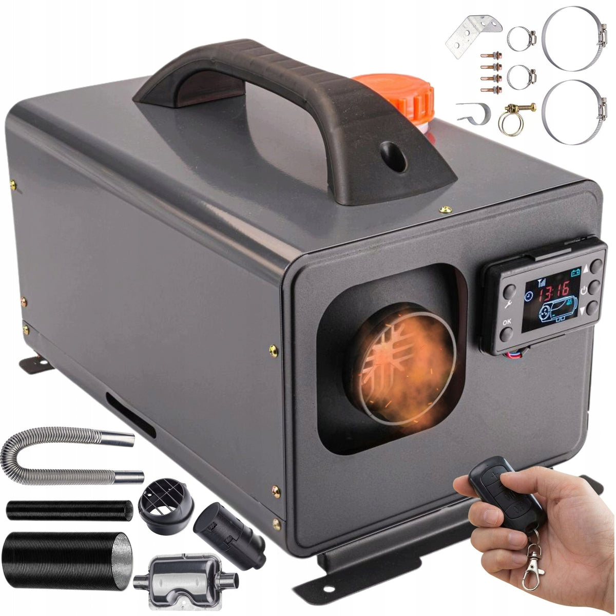 DIESEL HEATER OIL BLOWER PARKING HEATER REMOTE CONTROL 8KW LCD