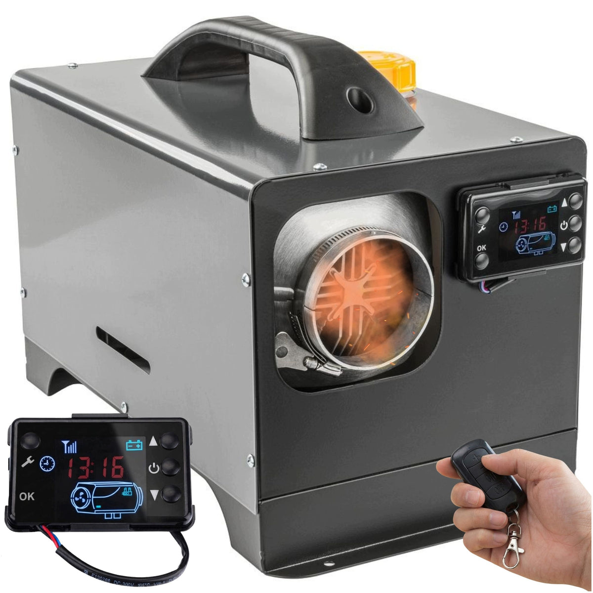 DIESEL HEATER OIL BLOWER PARKING HEATING LCD PILOT 12KW