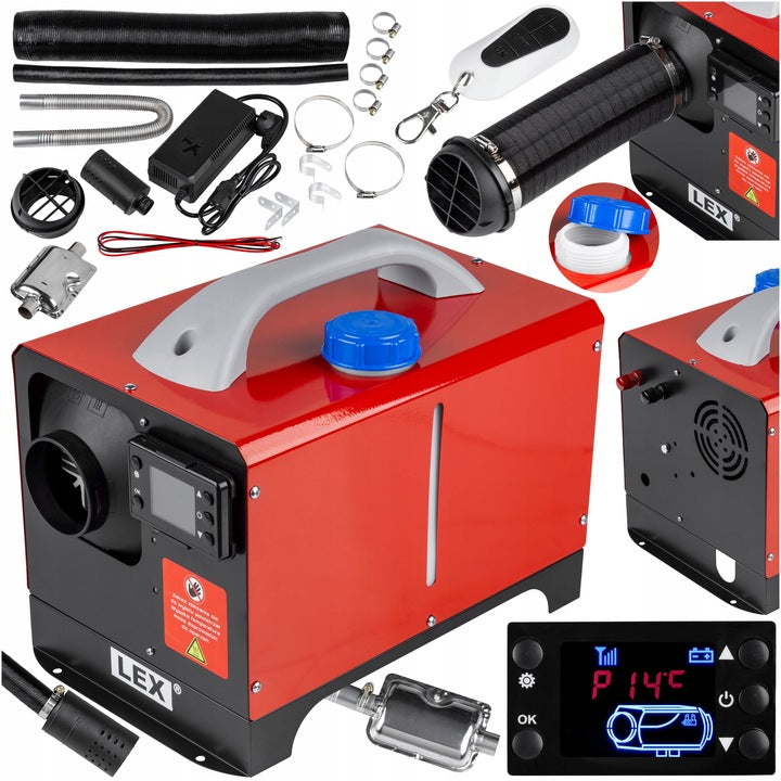 DIESEL HEATER WEBASTO PARKING HEATER 8KW 230/12V Manufacturer code Nagrzewnica olejowa dmuchawa mocna wydajna