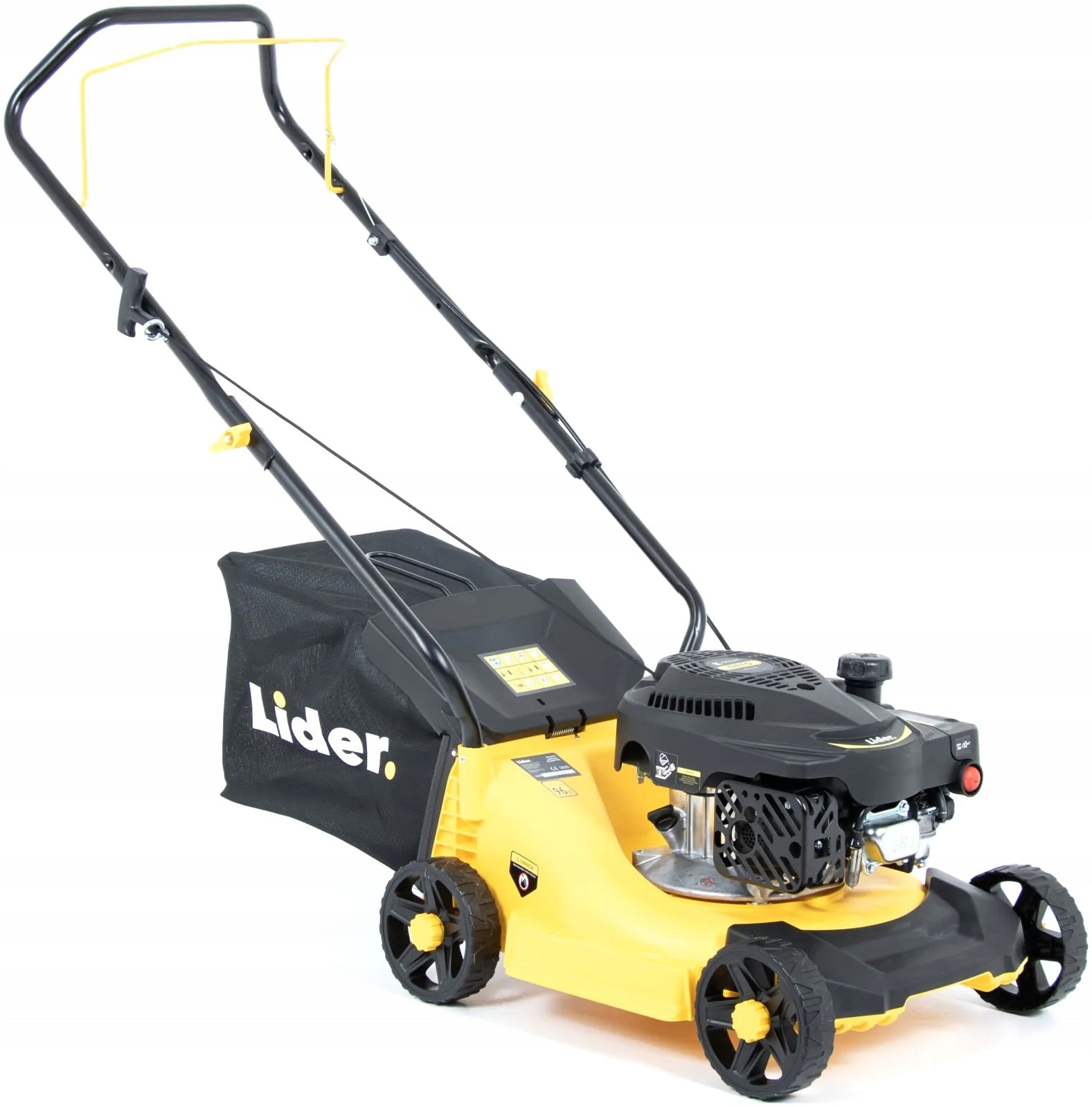DIESEL LAWN MOWER 39cm 2,2KM LIGHT + BASKET 35L LIDER RK16PP79R Brand Lider
