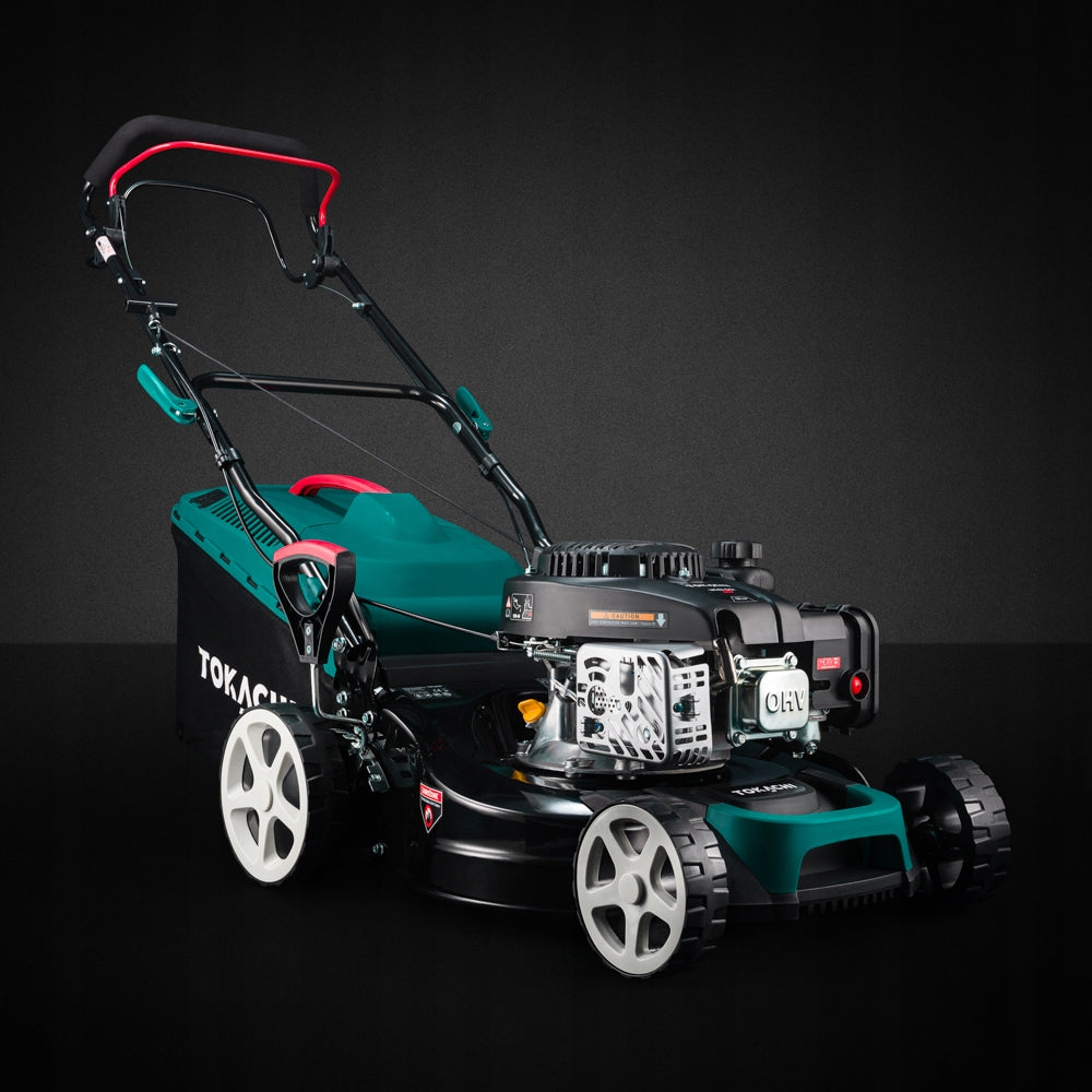 DIESEL MOWER WITH DRIVE 41cm RETURNABLE 139CC LONCIN BASKET 50L MULCHING Packaging status original