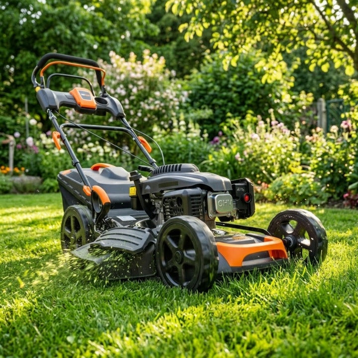 DIESEL MOWER WITH GRASS DRIVE TOPCUT ENGINE LONCIN 196CC 51CM OIL Manufacturer code TC-LS-51-196L
